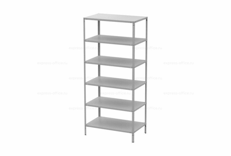 Стеллаж МС Стандарт/MS Standart 220/100х60/6 Серый полуматовый