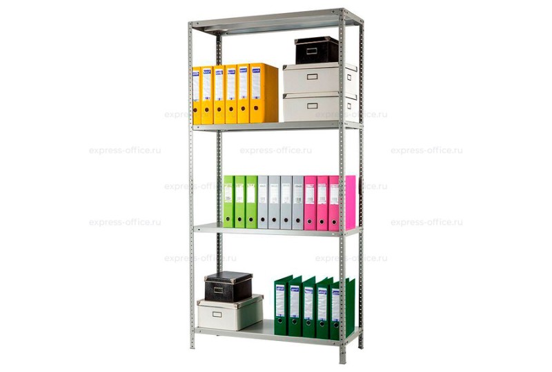 Стеллаж МС Стандарт/MS Standart 160KD/70Х30/4 Серый полуматовый