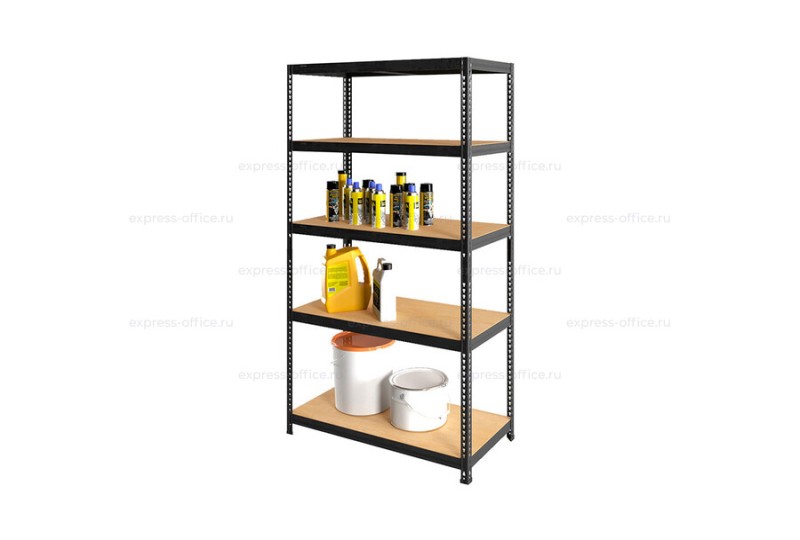 Металлический стеллаж СБЛ/SBL 180KD/120x45/5 RAL 7016 муар