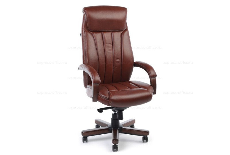 Кресло для руководителя Бюрократ T-9922WALNUT