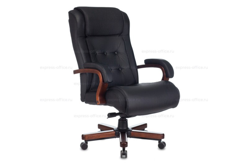 Кресло для руководителя Бюрократ T-9926WALNUT