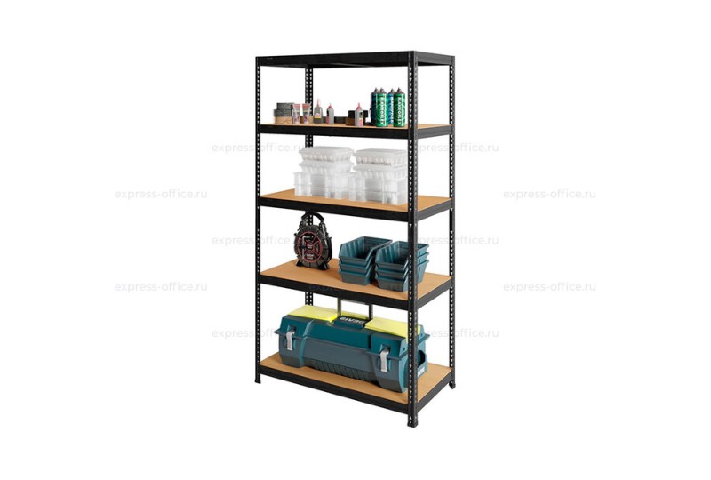 Металлический стеллаж СБЛ/SBL 180KD/90x45/5 RAL 7016 муар